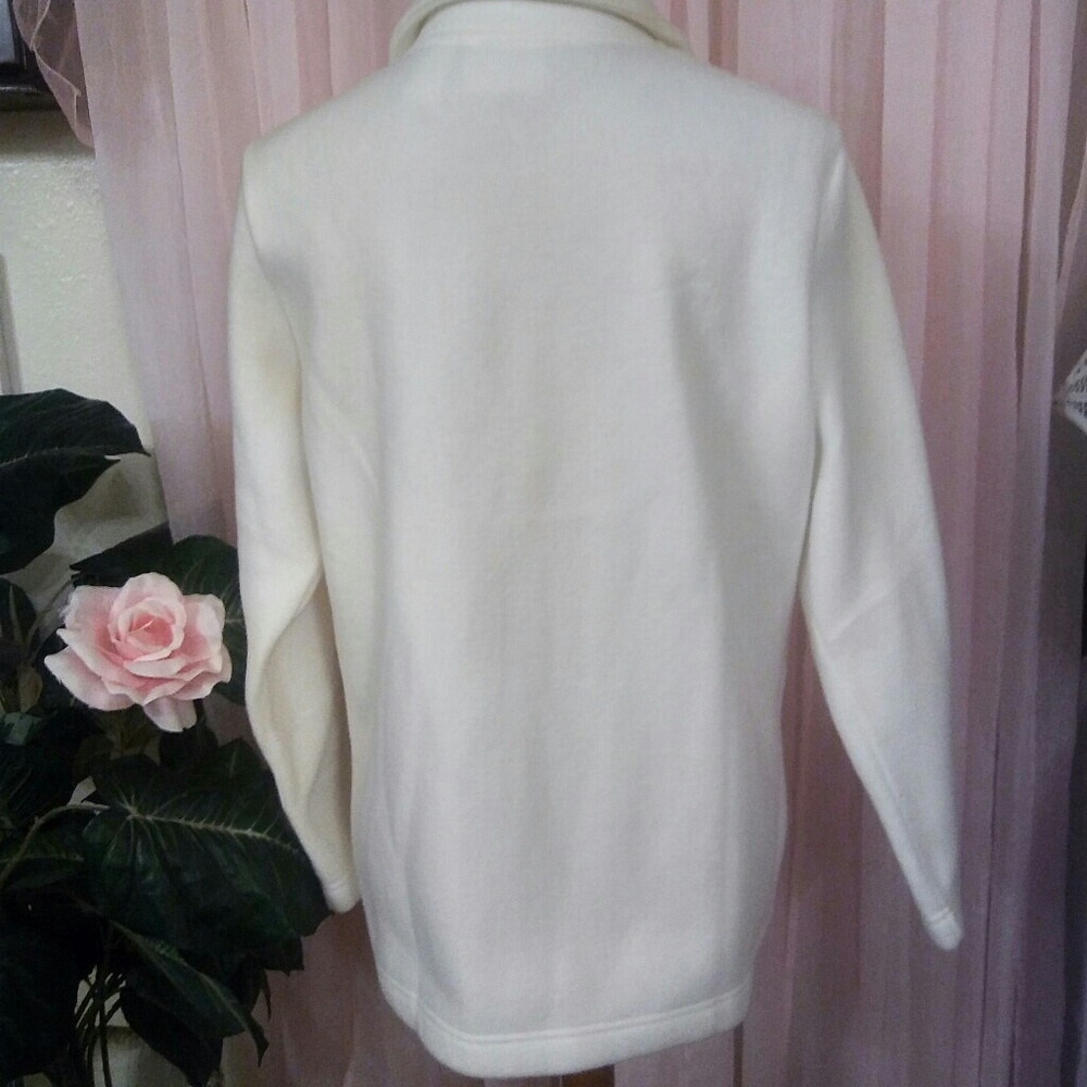 Alfred Dunner Fleece Jacket - Picture 4 of 7